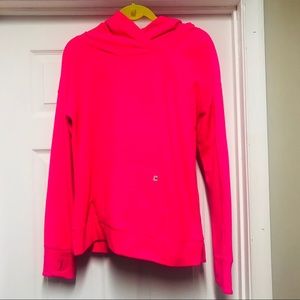Hot Pink Justice fleece pullover size 20